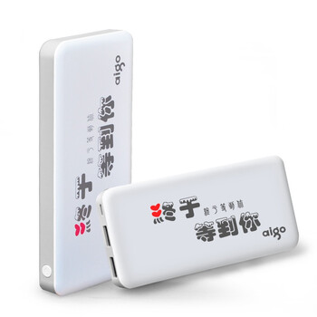 aigo 10000毫安 移动电源/充电宝 聚合物 双USB输出 L100 缘份版