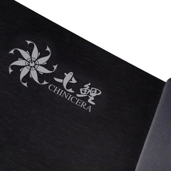 
                                        七鲤（CHINICERA） 七鲤陶瓷刀 中式菜刀 切片水果刀厨房刀具 黑色亚面6寸                