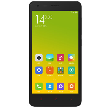 小米 红米2 双卡双待4G 手机 红米2灰色 联通增强版(16G ROM)标配