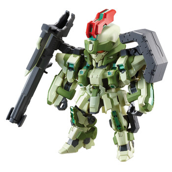 奥迪双钻(auldey)益智玩具 高达机器人模型拼装玩具 超限列兵q版前导