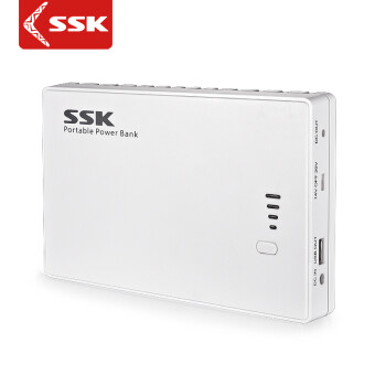 SSK飚王 SRBC531 笔记本移动电源 聚合物多功能充电宝 30000毫安