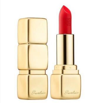 guerlain娇兰 2017秋冬新款 kiss金管哑光唇膏口红 m347#亮橘色