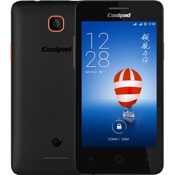 酷派 5200S 炫动黑 电信3G手机 双卡双待