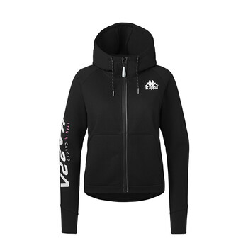 kappa卡帕 女款运动卫衣 休闲外套运动服女 背靠背2017秋季新款|k0762