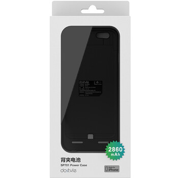 dostyle SP701 iPhone6/6s背夹电池 苹果MFI认证充电宝移动电源 Battery Case 4.7英寸用 凌志黑
