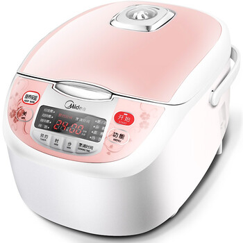 
                                        美的（Midea）电饭煲 涡轮除泡防溢锅 智能预约 聚能釜内胆5L电饭锅MB-FS506C                