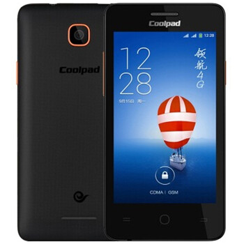 酷派 5200S 电信3G手机 双卡双待 黑色 套装版
