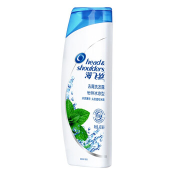 
                                        
                                                            海飞丝洗发水怡神冰凉薄荷400ml 持久去屑清爽柔顺滋养                