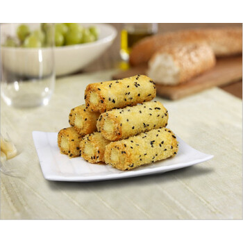 [ssy]双皮奶 油炸小吃半成品 点心 速冻红豆牛奶酥 台湾风味280克