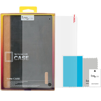 幻响（i-mu） 印象笔记 ipad air保护套 适用苹果 撞色拼接 电脑车线 防滑内衬 智能休眠唤醒 送贴膜 深蓝