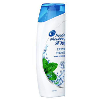 
                                        
                                                            海飞丝洗发水怡神冰凉薄荷400ml 持久去屑清爽柔顺滋养                