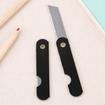 学生铁皮削笔小刀小号迷你美工刀铅笔刀裁纸刀开箱工具刀折叠刀子