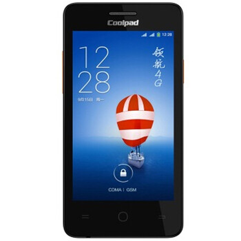 酷派 5200S 电信3G手机 双卡双待 黑色 套装版