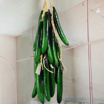 仿真蔬菜串 蔬菜挂饰 辣椒 胡萝卜 黄瓜 南瓜 土豆挂饰 室内装饰 壁挂