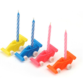 
                                                                                德国法克曼儿童生日蜡烛 带玩具 创意蜡烛 飞机 火车 小汽车造型 生日蜡烛52531款式随                