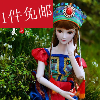 叶罗丽娃娃蓝孔雀仙子精灵梦夜萝莉全套叶萝莉洋娃娃女孩玩具 黑香菱2