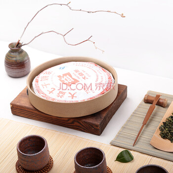 
                                        无悔 紫砂普洱茶饼陶瓷大号茶叶罐醒花存藏茶器饼装一饼 喜鹊                