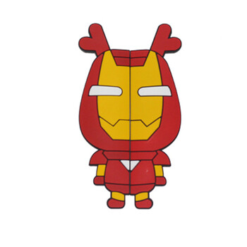 米字旗卡通暴力熊大白防刮 汽车前后车门防撞条贴 卡通金刚侠