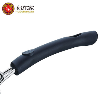 
                                        好东家煮奶锅不锈钢锅16cm 汤锅复底加厚辅食锅 电磁炉燃煤炉通用                