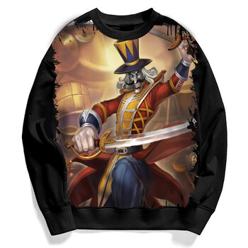 徐老师杂货铺卫衣 外套秋季男装衣服 萨科 恶魔小丑 黑-萨科-胡桃夹子