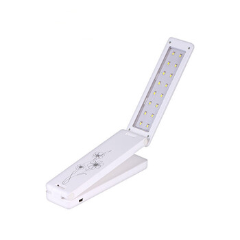 16颗led护眼灯台灯节能灯非充电 aaa电池/电脑usb灯 两用折叠式_ 9折