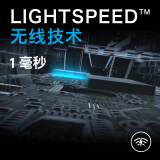 罗技（G）G304 LIGHTSPEED无线鼠标 游戏鼠标 轻质便携 吃鸡鼠标 绝地求生 鼠标宏 黑色 12000DPI