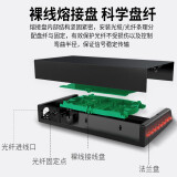 思诺亿舟（SNIT）S953-8FC-SM 电信级8口万兆单模FC桌面式光纤终端盒 尾纤光缆熔接盒 接续盒 满配