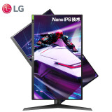 LG 27英寸 Nano IPS 2K 144Hz 10.7亿色 HDR 1ms G-Sync兼容 旋转升降 小金刚 办公 游戏 电竞显示器 27GL850