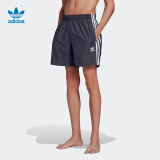 adidas阿迪达斯官网三叶草男装运动短裤HF2117 暗灰藏青 M