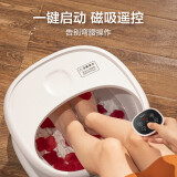 美的 Midea 泡脚桶足浴盆折叠便携恒温加热泡脚盆洗脚盆节日送朋友父母生日礼物 MK-AY0101 白色