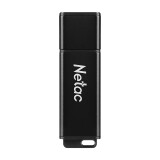 朗科（Netac）U355 32GB USB3.0高速金属U盘文件加密闪存盘 黑色