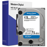 西部数据(WD)蓝盘 4TB SATA6Gb/s 256MB 台式机械硬盘(WD40EZAZ)