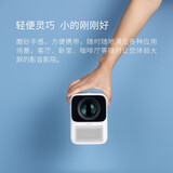 万播投影仪T2 Max投影机家用客厅卧室办公会议微型迷你便携小型高清小米手机投屏电视游戏智能家庭影院 小型万播投影仪t2 max