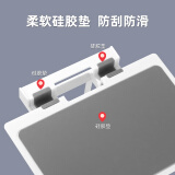 免打孔路由器支架托架 插座支架电线盒子机顶盒置物架 通用小米华为wifi6路由器收纳盒壁挂收纳架 上盖加宽版 壁挂支架