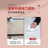 三青水性木器漆進口高端家具翻新漆門窗衣柜改色漆家用兒童房間凈味環保油漆涂料 奶咖色 1kg