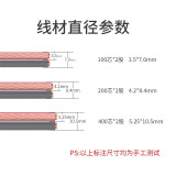 亿舟（YZ）YZ-YXX100-10M发烧级纯铜音箱线 2*100芯音响线喇叭线音频线 10米功放车载连接线 HIFI线材