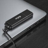 朗科（Netac）U355 32GB USB3.0高速金属U盘文件加密闪存盘 黑色