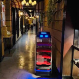 擎朗送餐机器人传输型T5智能服务员酒店餐厅食堂饭店多层传菜端菜配送无轨自主导航智能避障到餐语音提醒 送餐T6机器人 #42