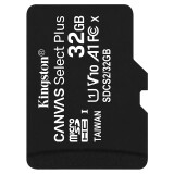 金士顿（Kingston）行车记录仪内存卡 高速TF(Micro SD)无人机监控手机 U1存储卡 100M/s SDCS2 32G