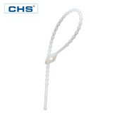 CHS长虹塑料可松式珠孔形尼龙扎带3.5*150mm CHS-150KT 1000根/包 白色