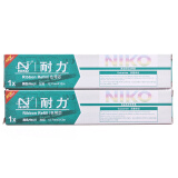 耐力（NIKO） 色帶芯適用得實(shí)DS300 DS1100 SK820 KX-181/1131 〖帶芯〗10根裝［需安裝 請慎拍］［黑色］