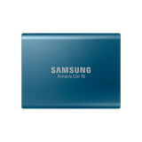 三星（SAMSUNG） 500GB Type-c USB 3.1 移动固态硬盘（PSSD） T5 蓝色 传输速度540MB/s 安全便携