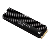 西部数据 黑盘 SN750 NVMe SSD带散热片 M.2 固态硬盘 2TB