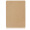 得力(deli)A4原木质感金属便携强力夹书写板夹/写字垫板试卷资料收纳夹 棕色9226 办公用品
