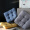 京东京造 蓬软坐垫 姜黄色纯色加厚时尚靠垫座椅沙发办公室飘窗 45*45cm