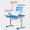 思维跳动（idea dance）儿童学习桌椅套装可升降书桌写字台 小孩桌子写字桌小学生书桌课桌椅 蓝色学习桌椅70cm（赠：LED灯+矫姿器+书夹）