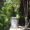 环球 圆形加厚塑料花盆室内户外月季玫瑰绿萝种植盆室外阳台栽花盆 浅灰色带托盘-口径30cm