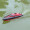 【双重防水不翻船】qdrone超大型遥控船快艇船水上游艇高速耐摔仿真模型儿童男孩玩具 中国红43CM（双电30分钟+35km/h）