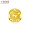 六福珠宝 【母亲节礼物】足金路路通黄金转运珠串珠 计价 B01TBGP0012 约1.01克