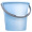 vivian 大号水桶17L塑料家用宿舍洗澡桶储水桶洗车桶收纳桶泡脚桶拖把桶